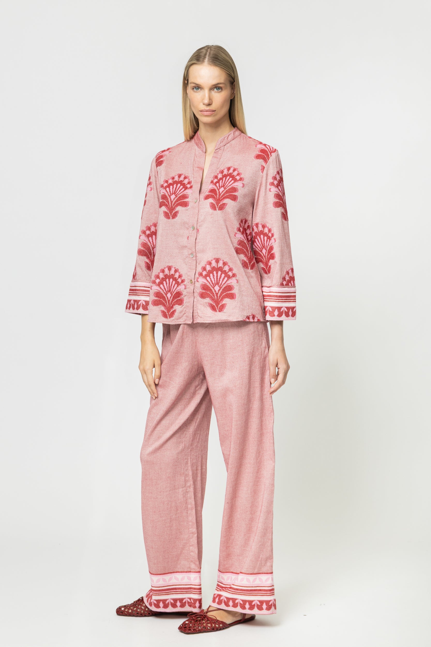 JACQUARD PANTS