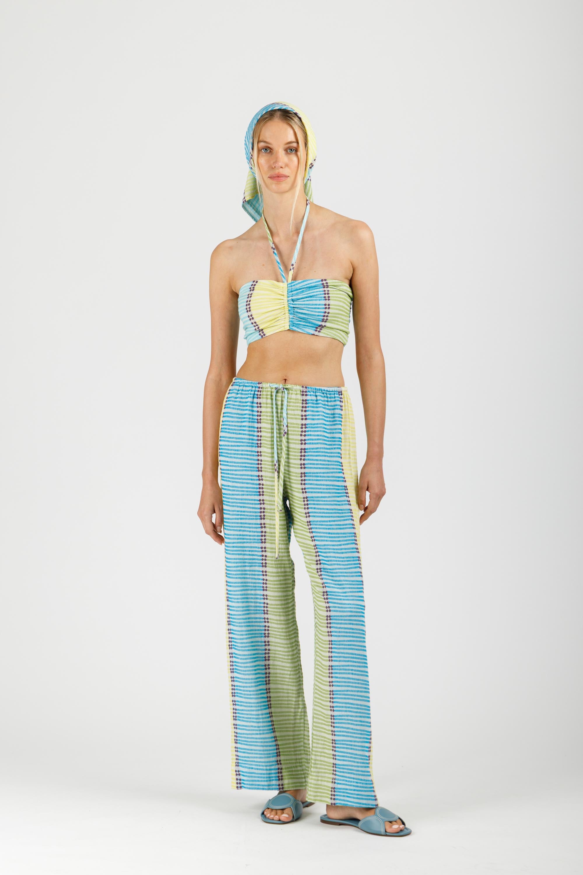 JACQUARD PANTS