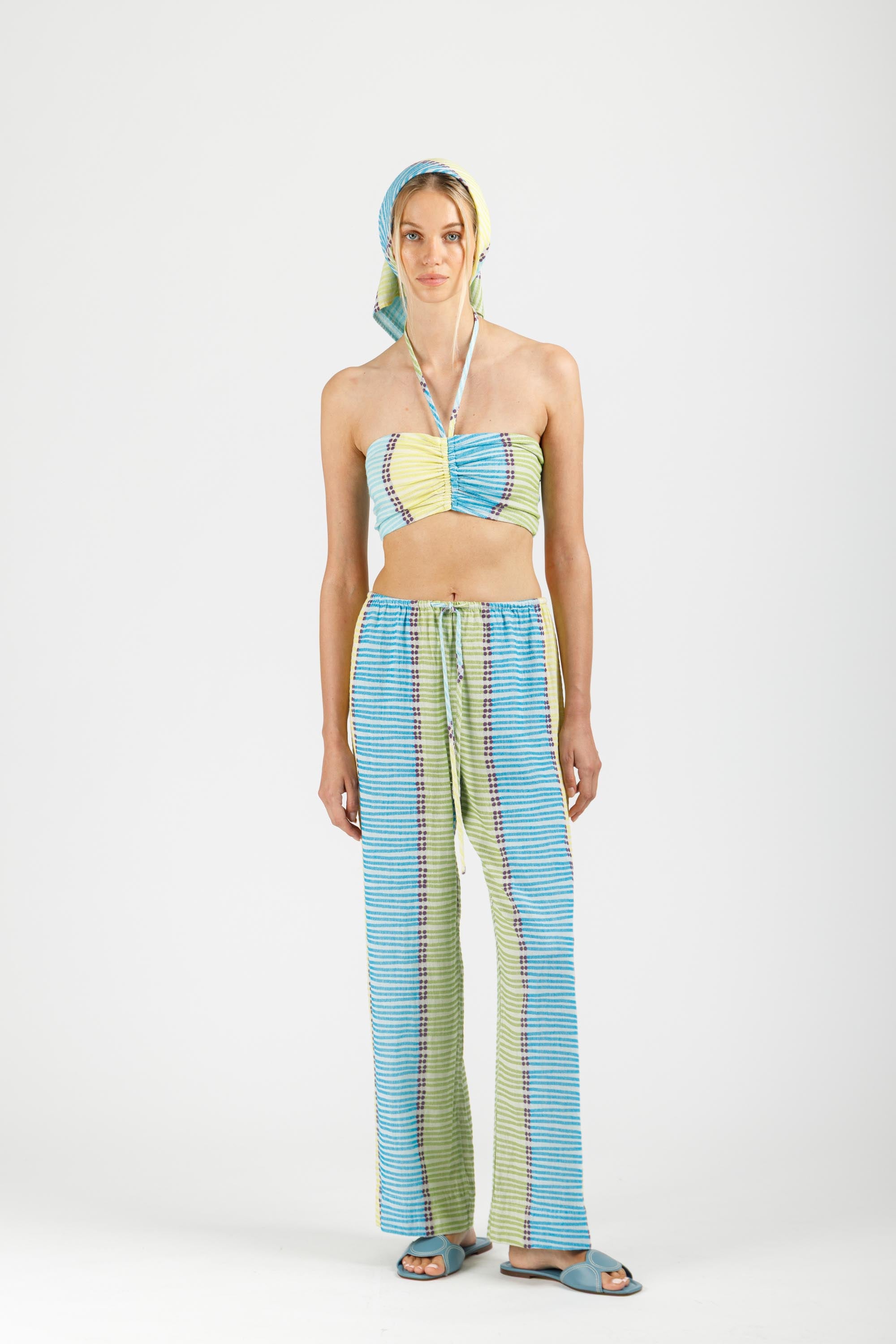 JACQUARD PANTS