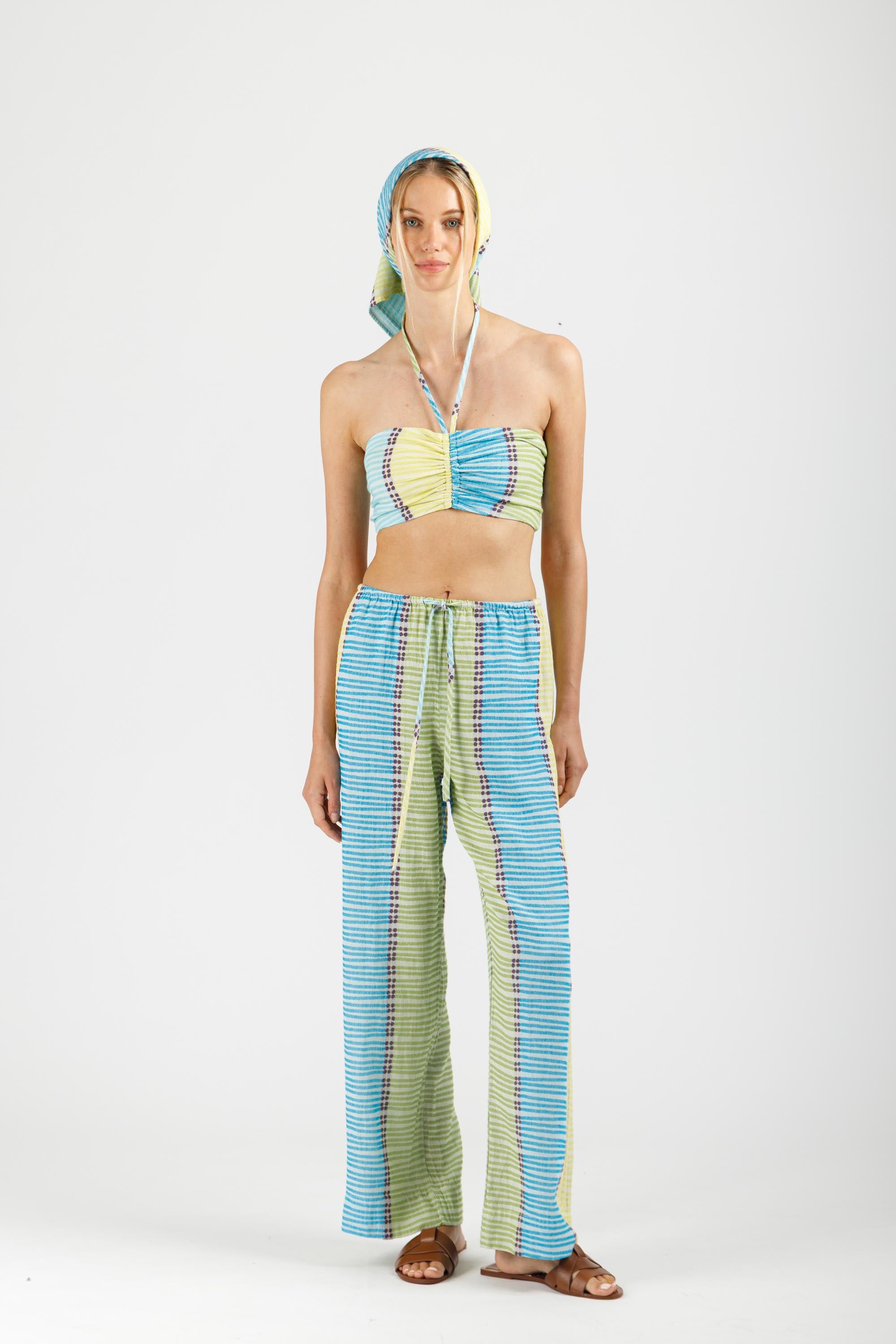 JACQUARD PANTS
