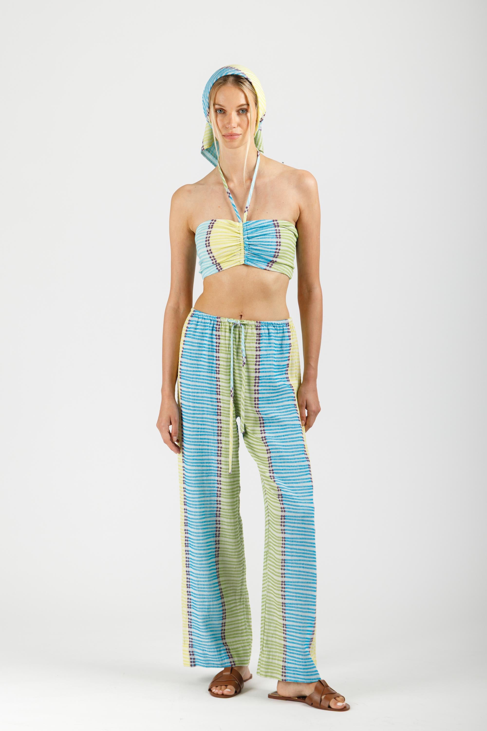 JACQUARD PANTS
