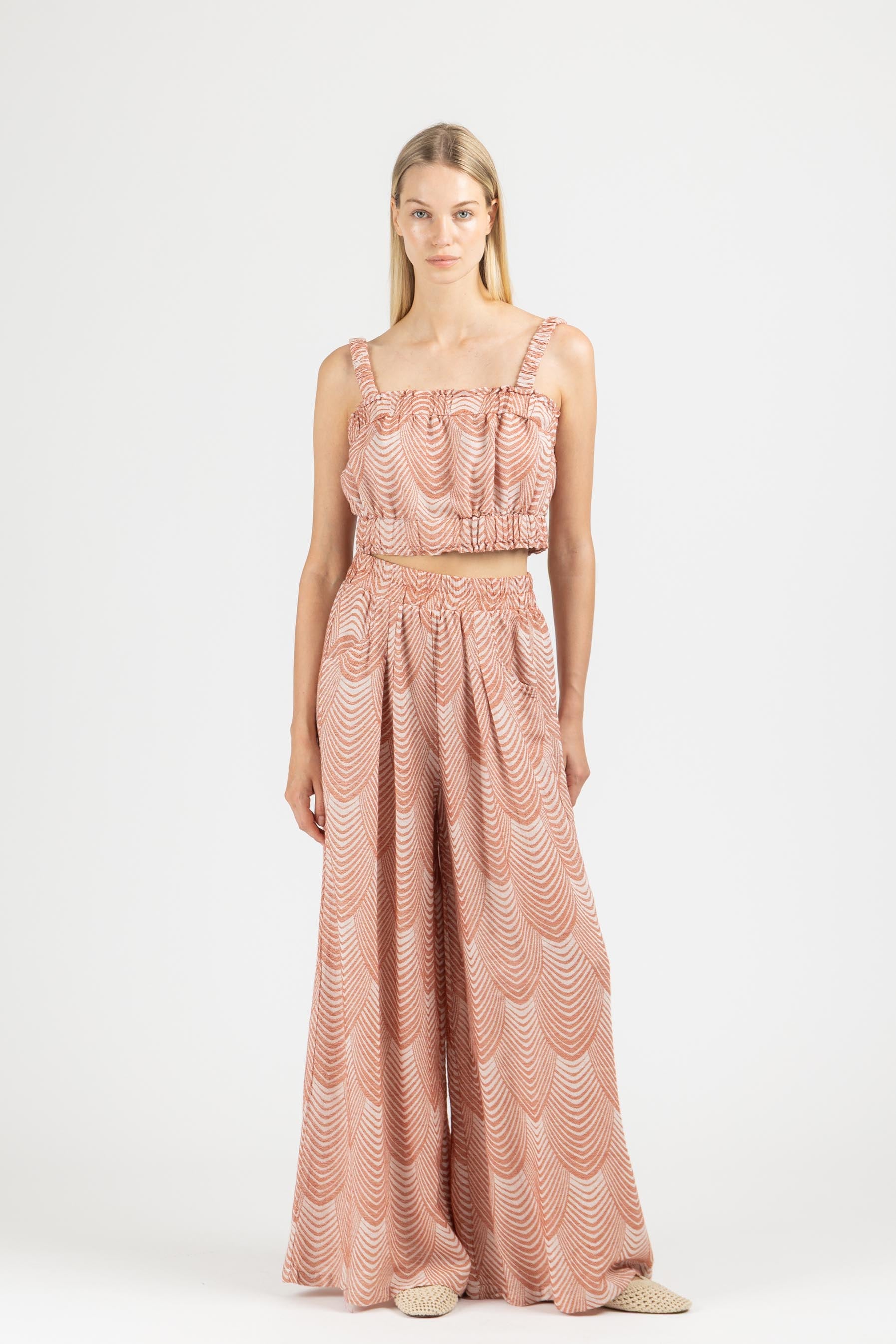JACQUARD PANTS