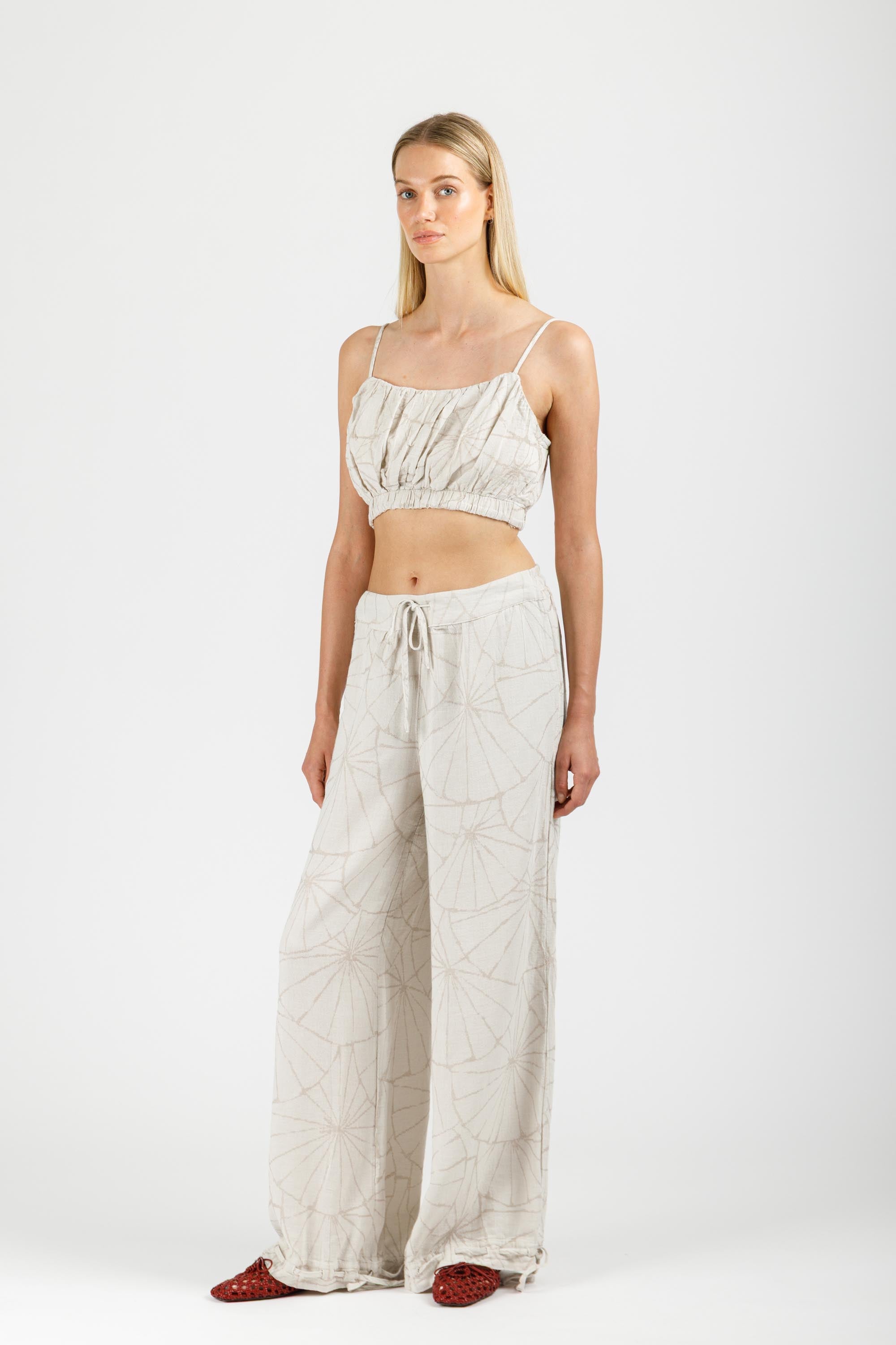 JACQUARD PANTS