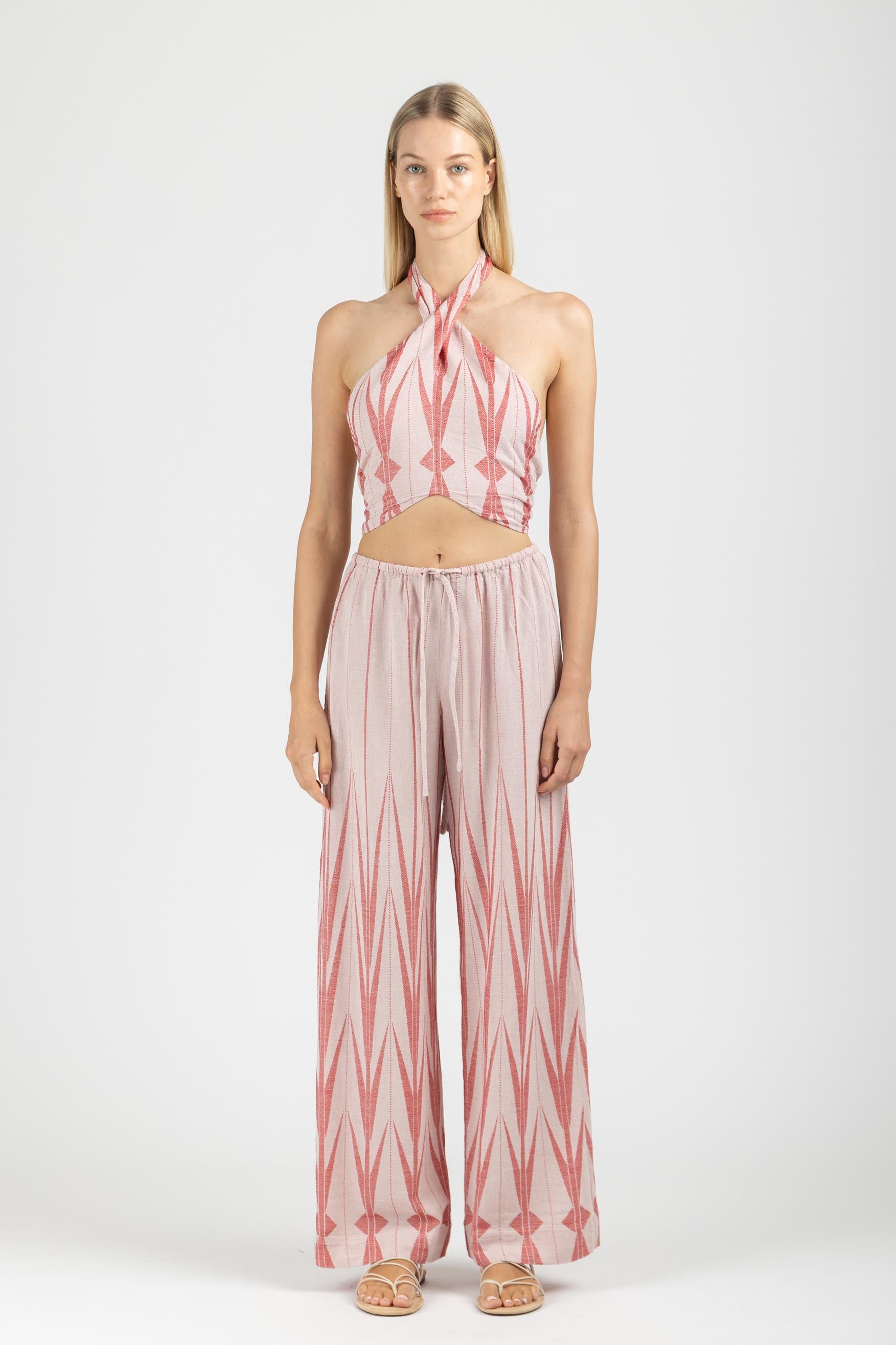 JACQUARD PANTS
