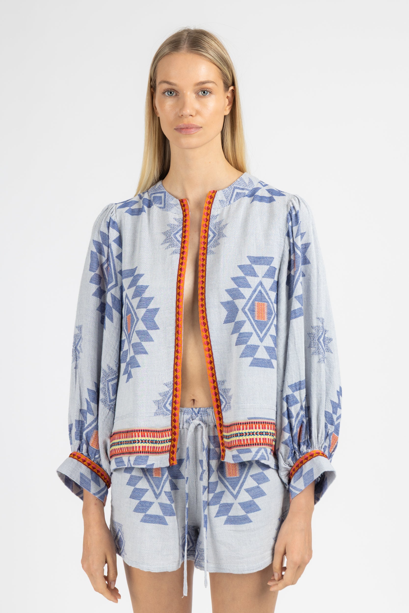 JACQUARD SHRUG