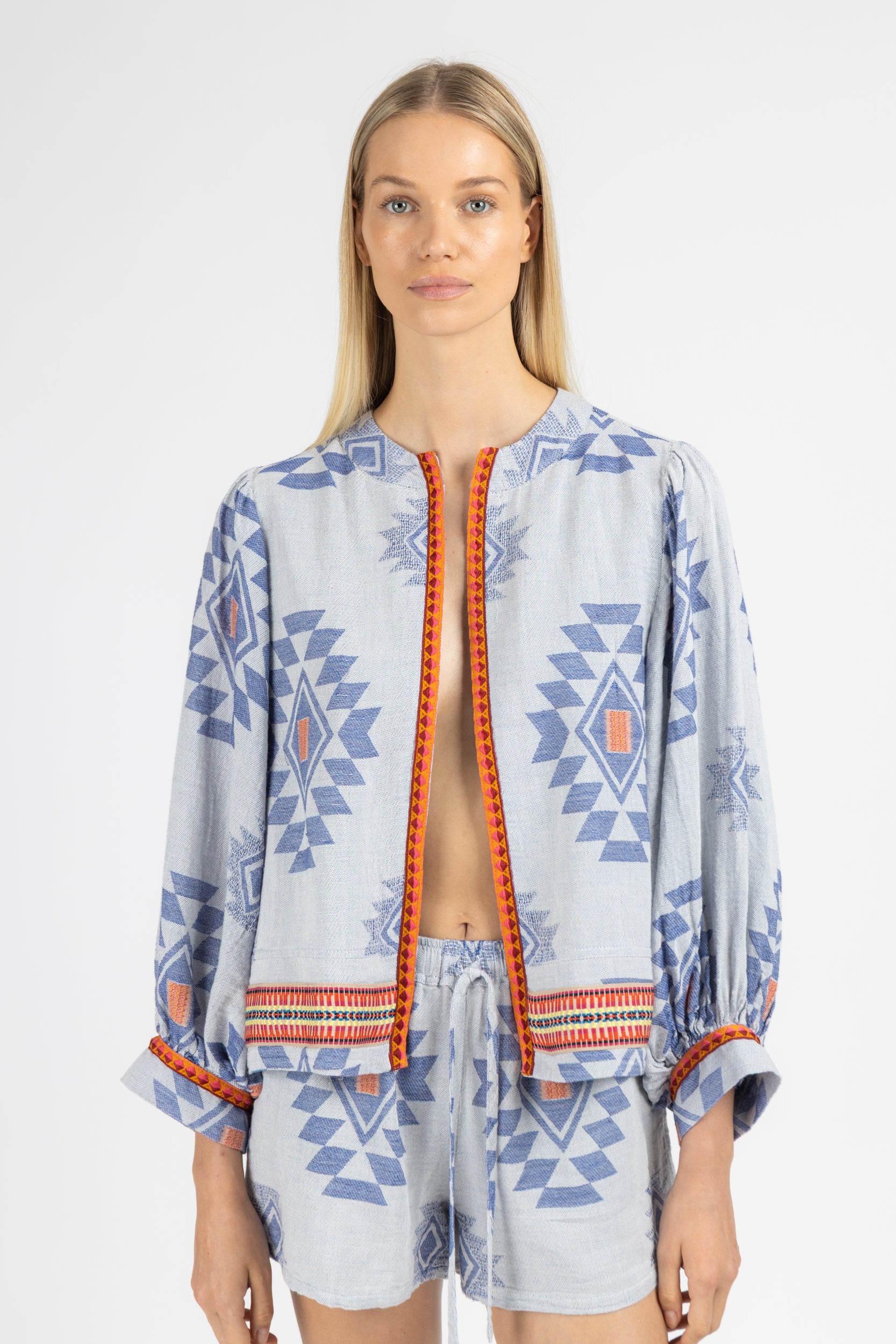 JACQUARD SHRUG