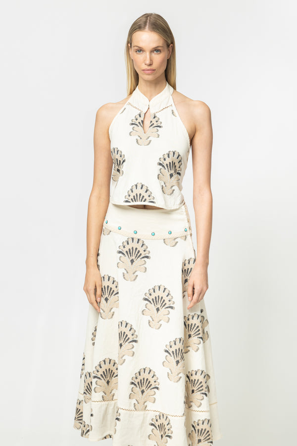 JACQUARD SKIRT