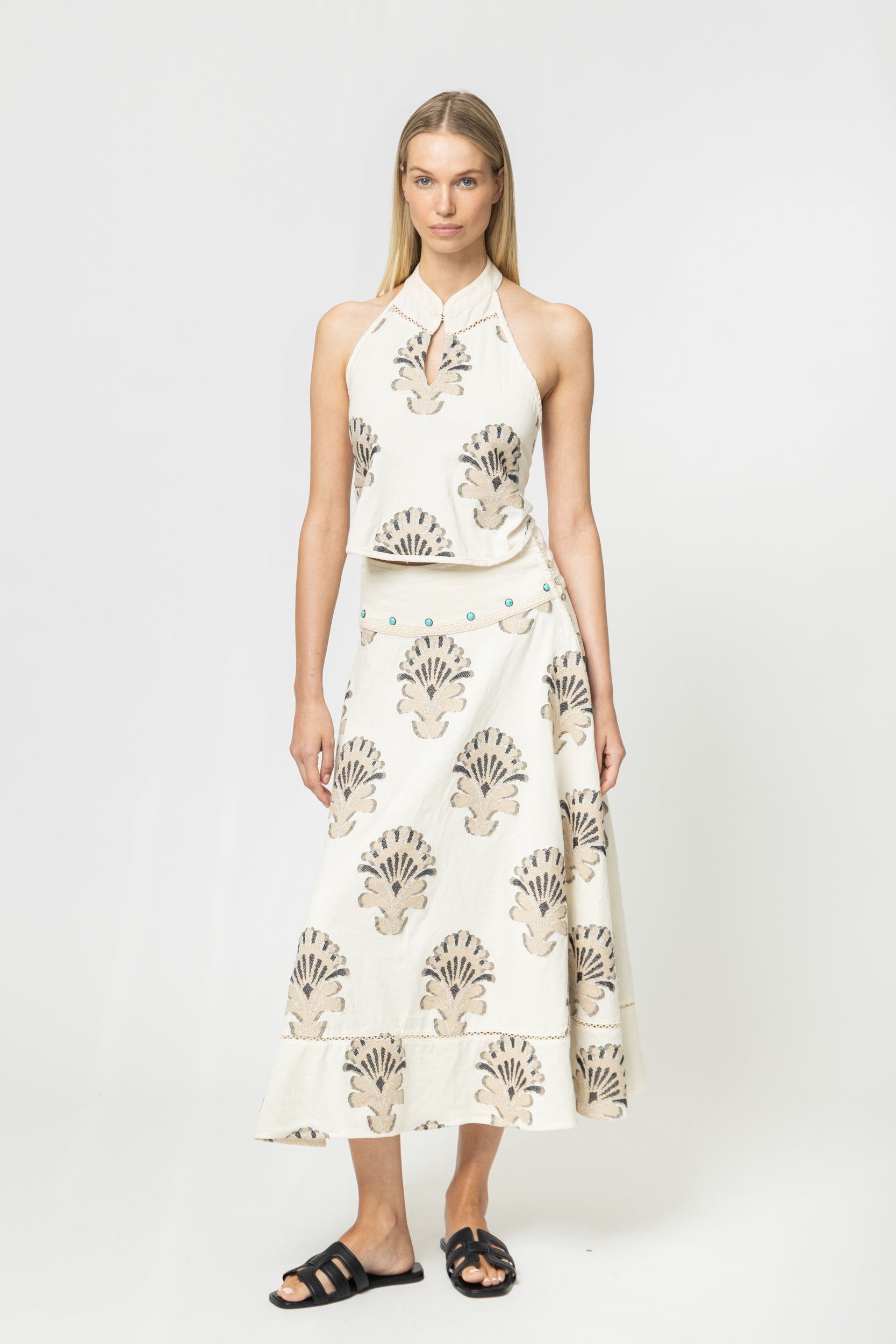 JACQUARD SKIRT