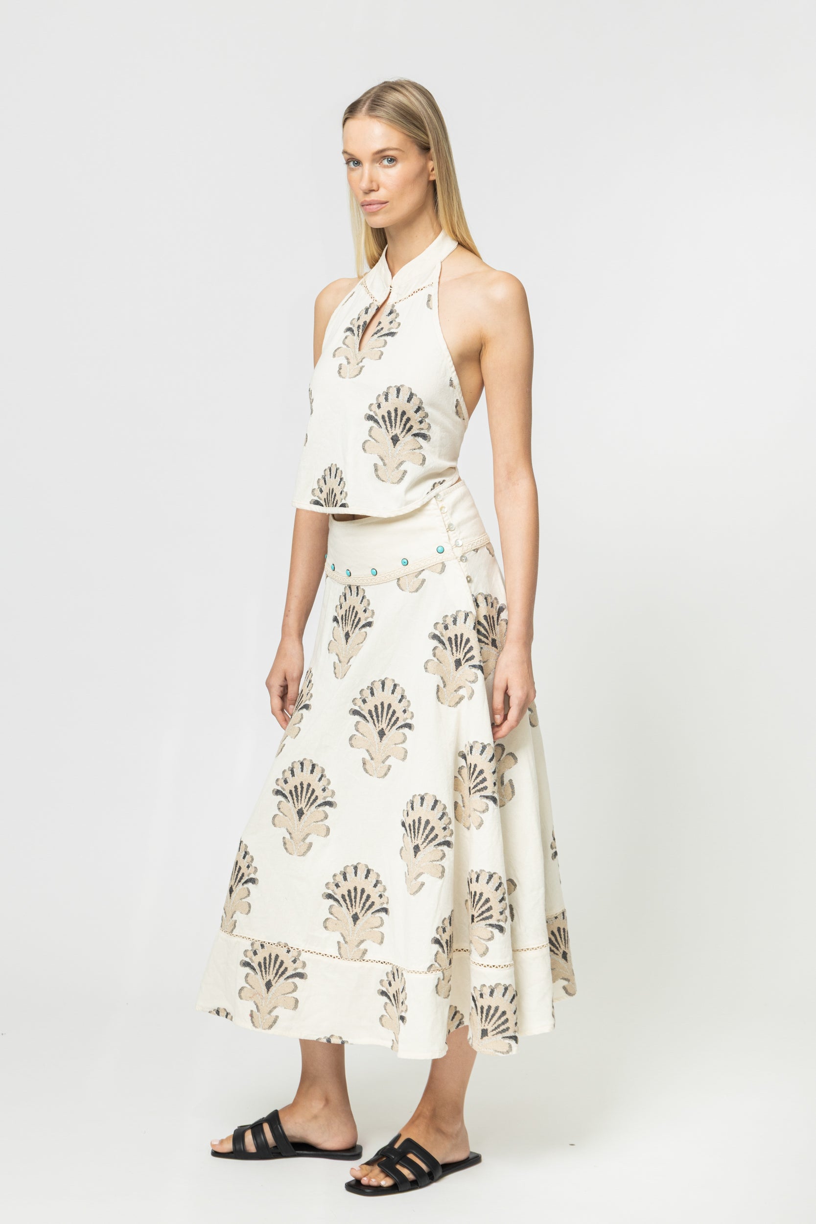 JACQUARD SKIRT