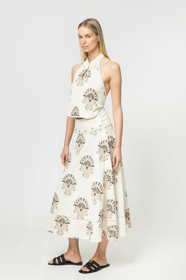 JACQUARD SKIRT