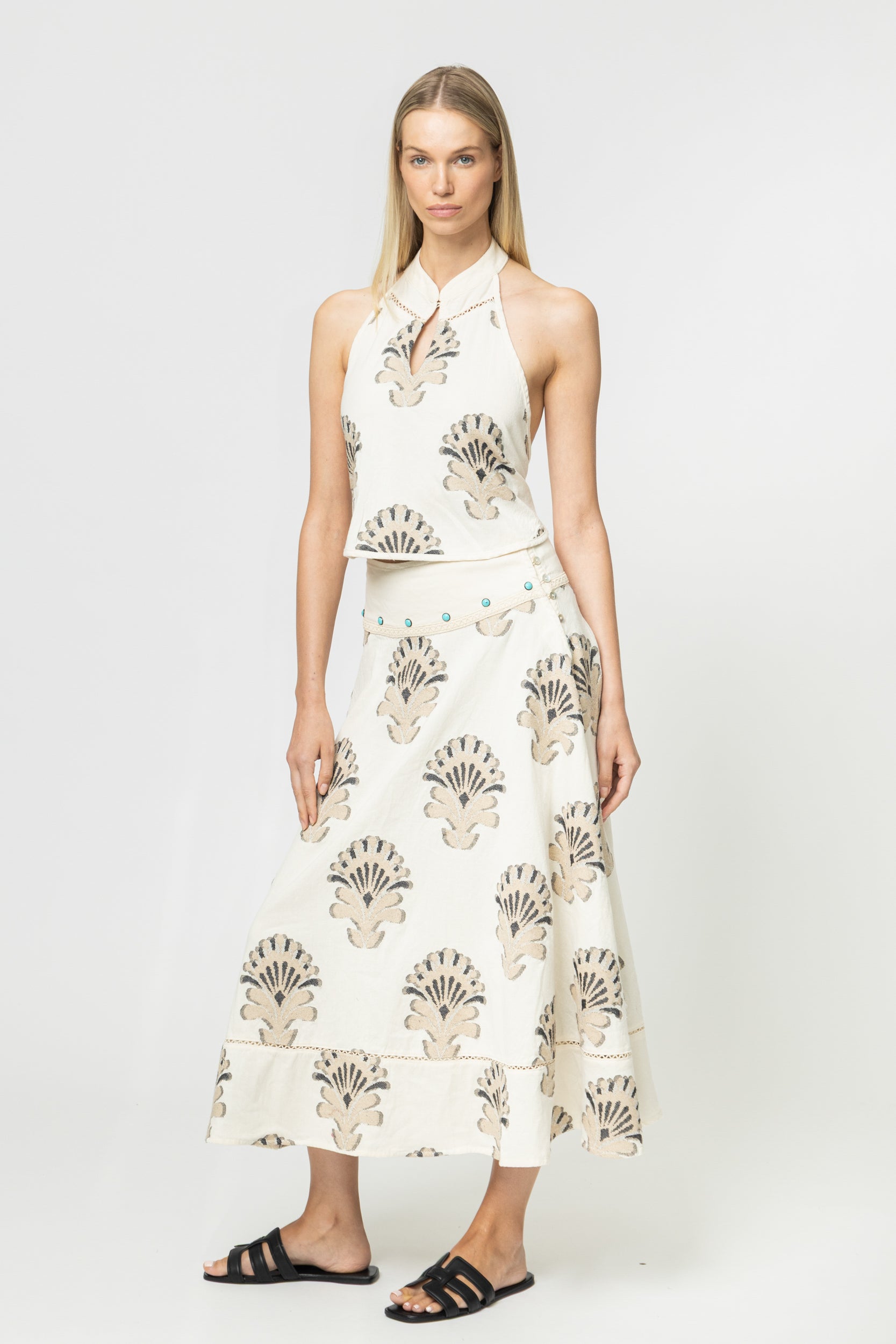 JACQUARD SKIRT
