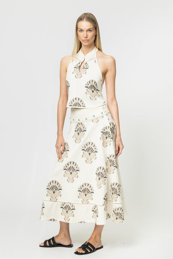 JACQUARD SKIRT