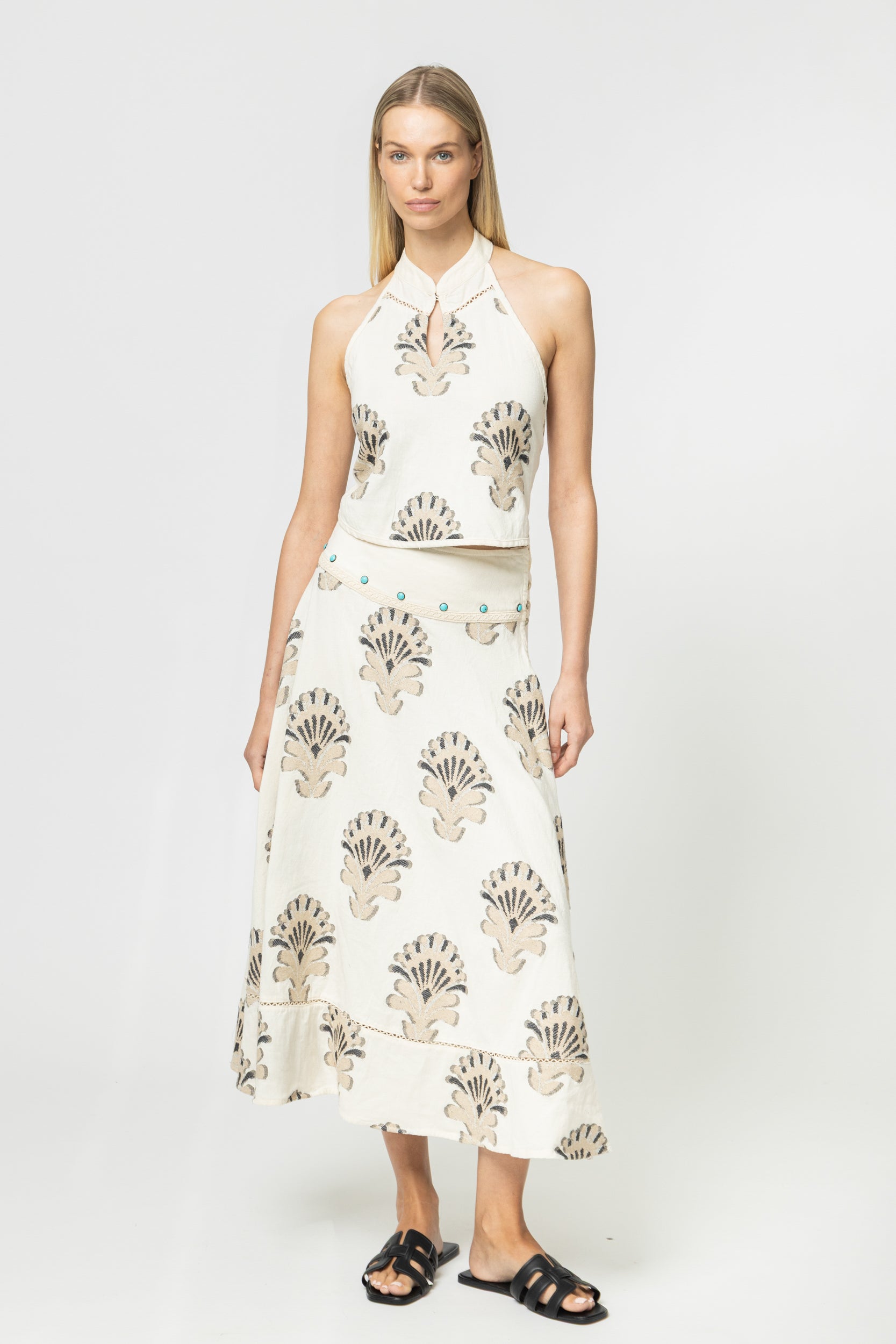 JACQUARD SKIRT