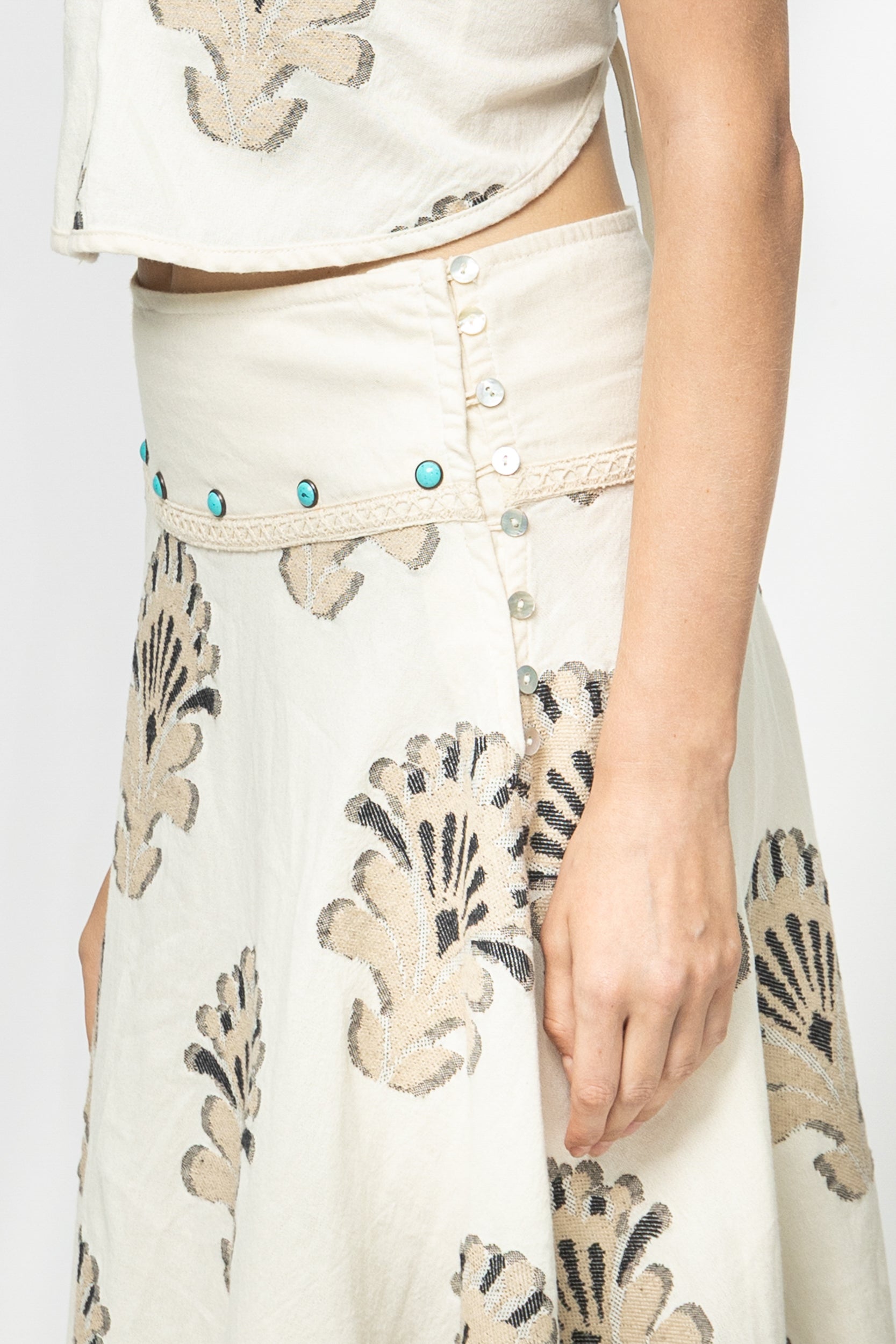 JACQUARD SKIRT