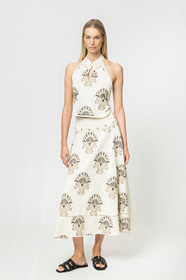 JACQUARD SKIRT