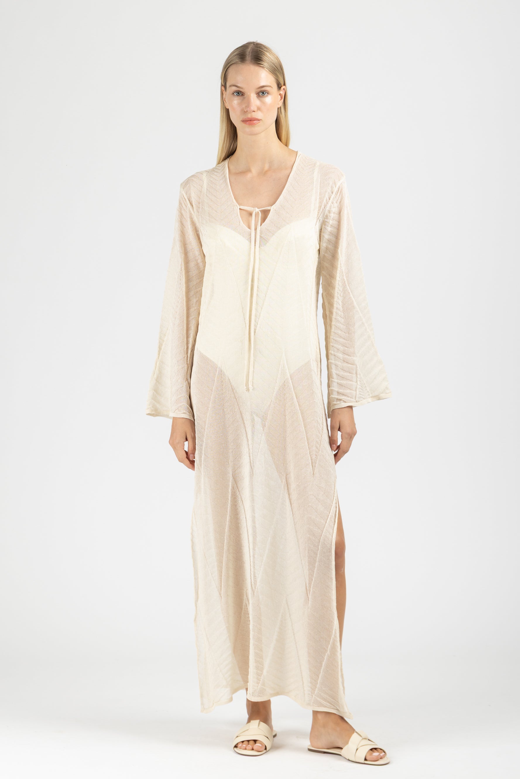 KNIT MAXI DRESS