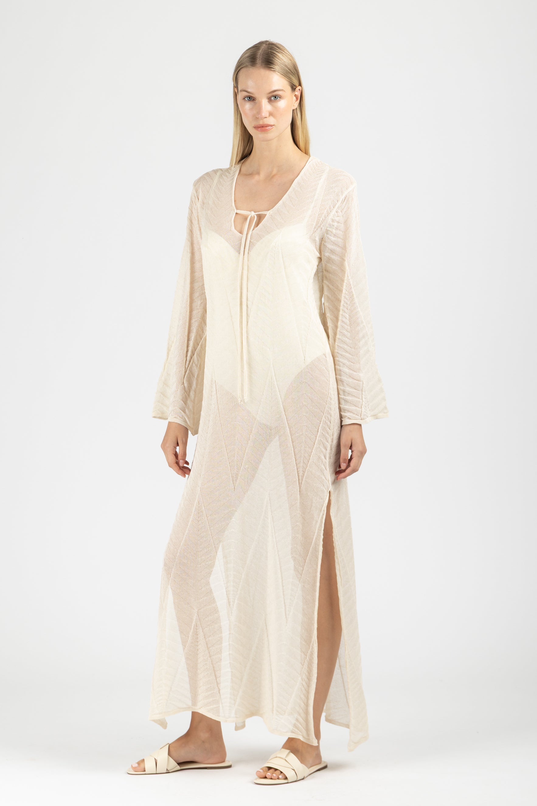 KNIT MAXI DRESS