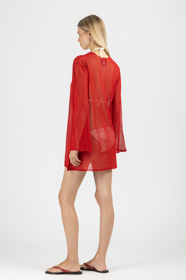 KNIT MINI DRESS