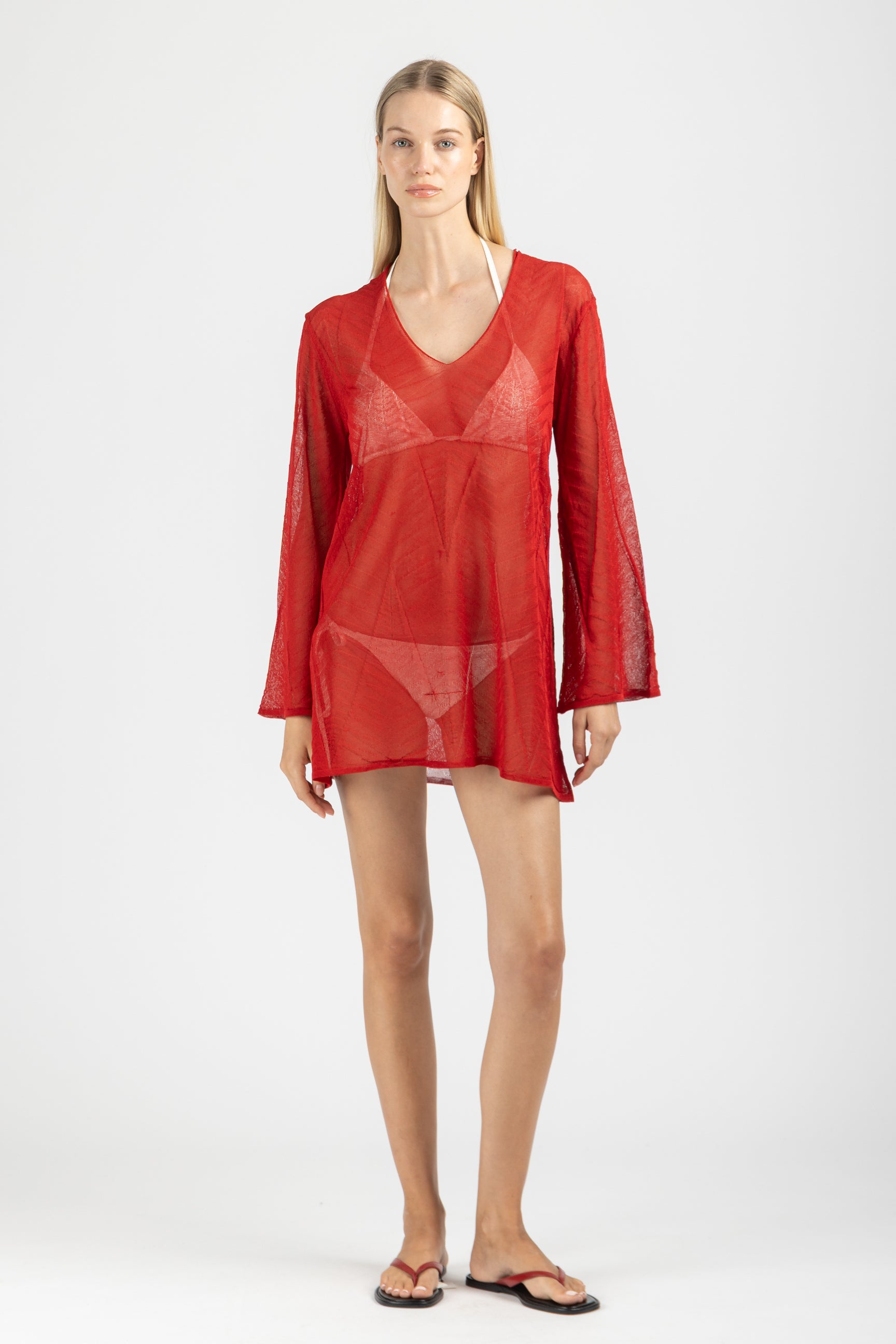 KNIT MINI DRESS