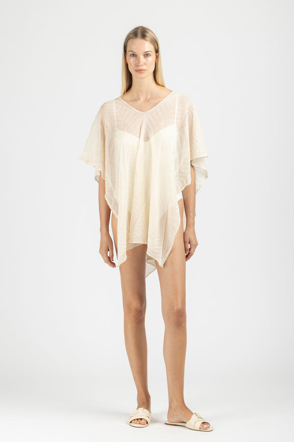 KNIT PONCHO