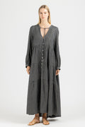 MAXI DRESS WITH BUTTONS