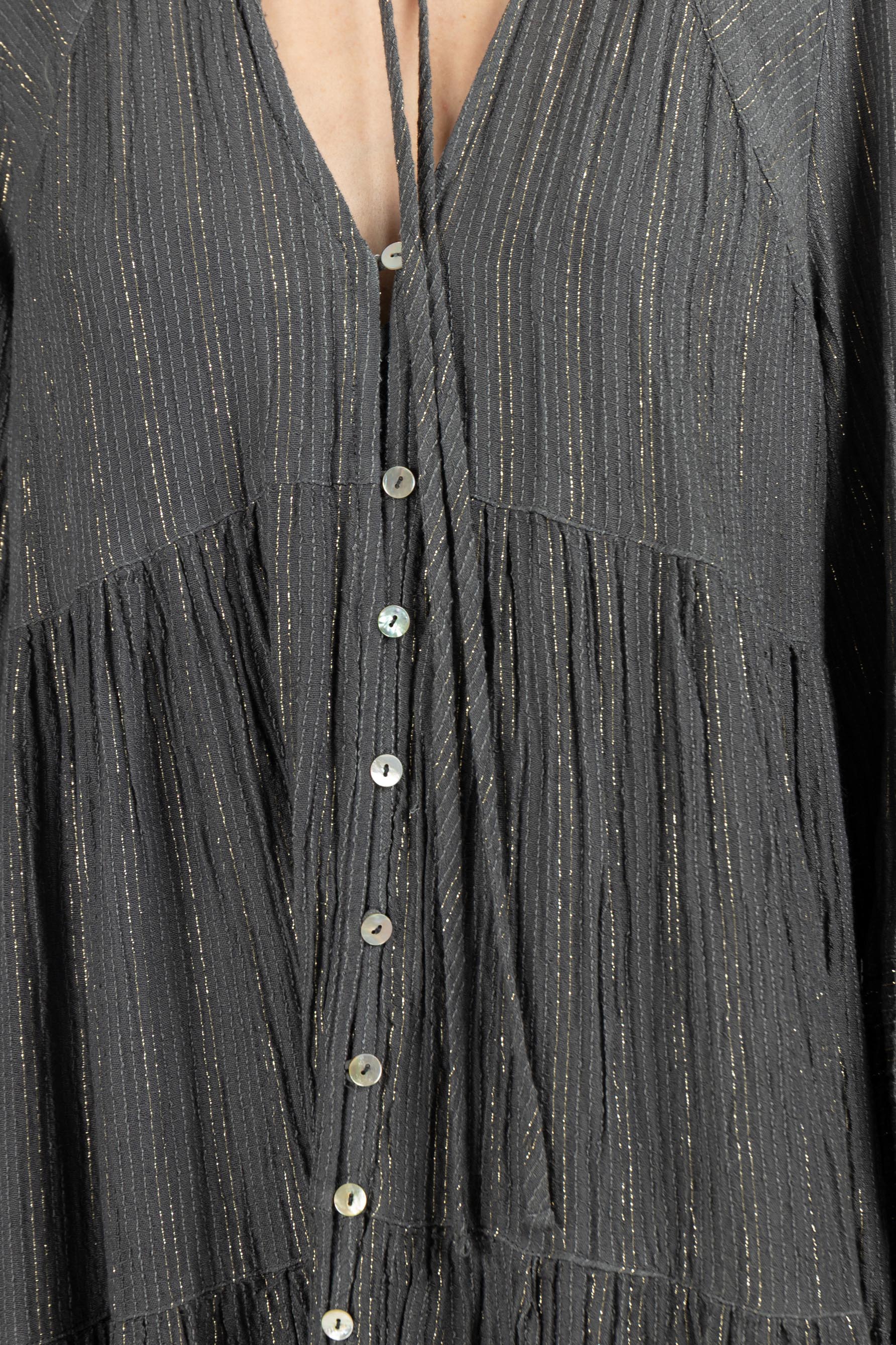 MAXI DRESS WITH BUTTONS