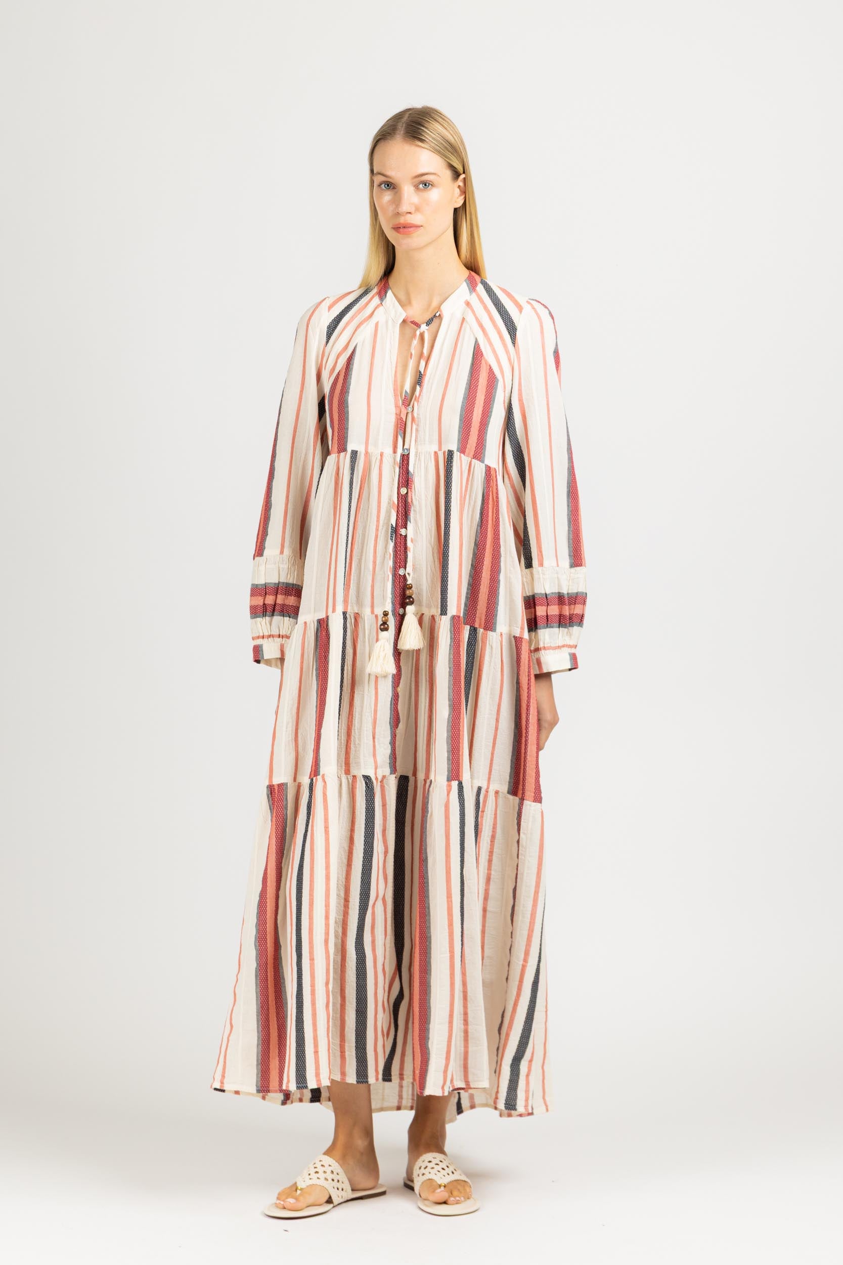 MAXI DRESS WITH BUTTONS
