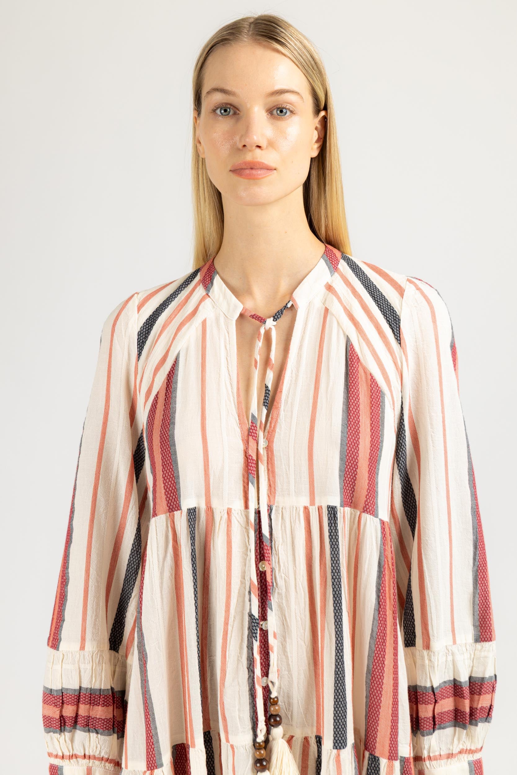 MAXI DRESS WITH BUTTONS