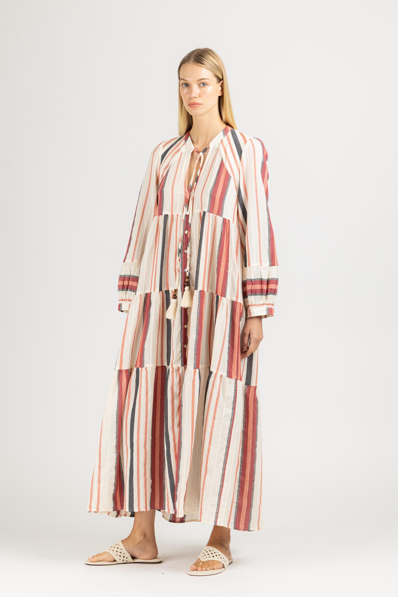 MAXI DRESS WITH BUTTONS