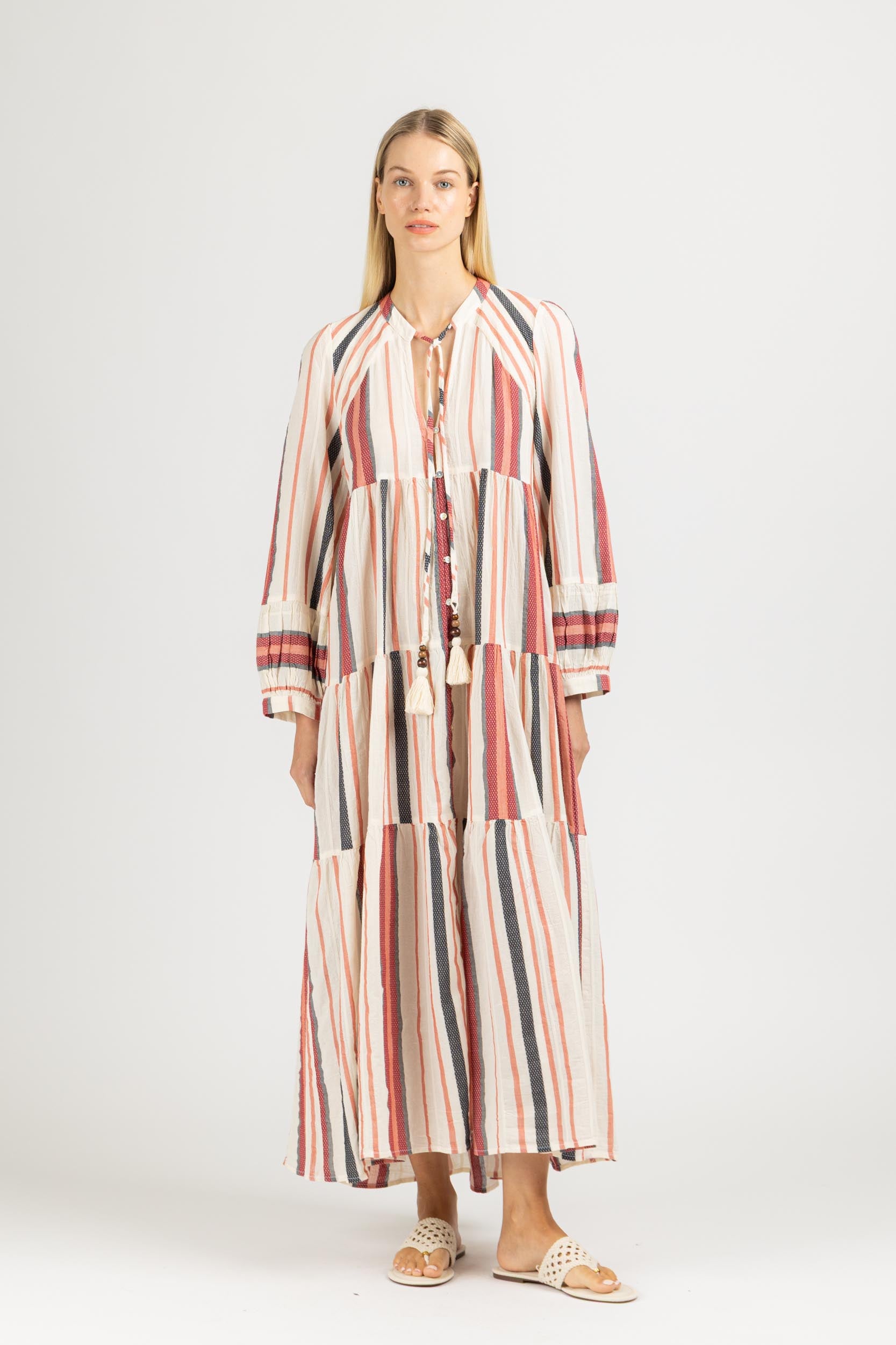 MAXI DRESS WITH BUTTONS
