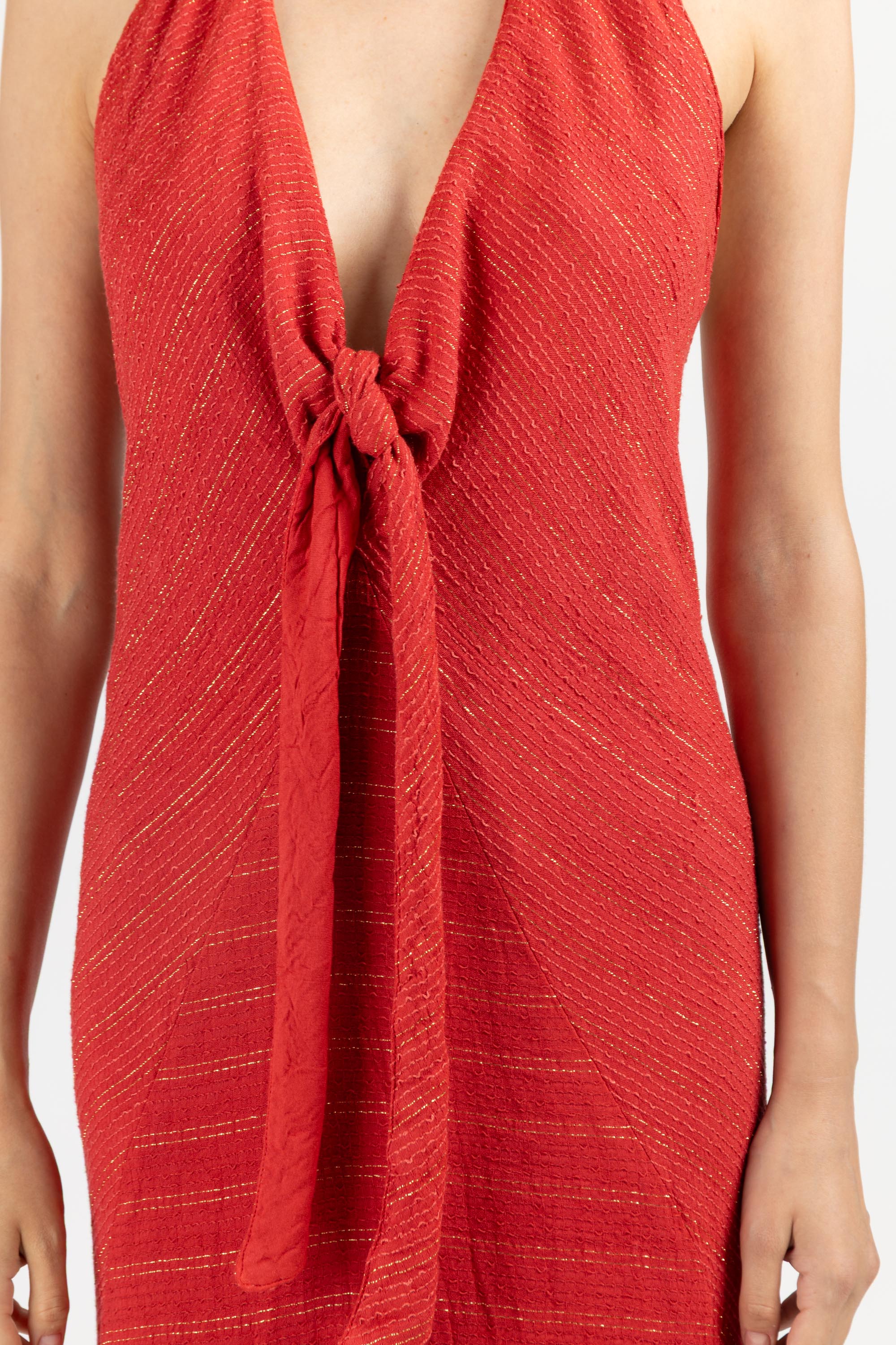 MAXI DRESS WITH OPEN BACK