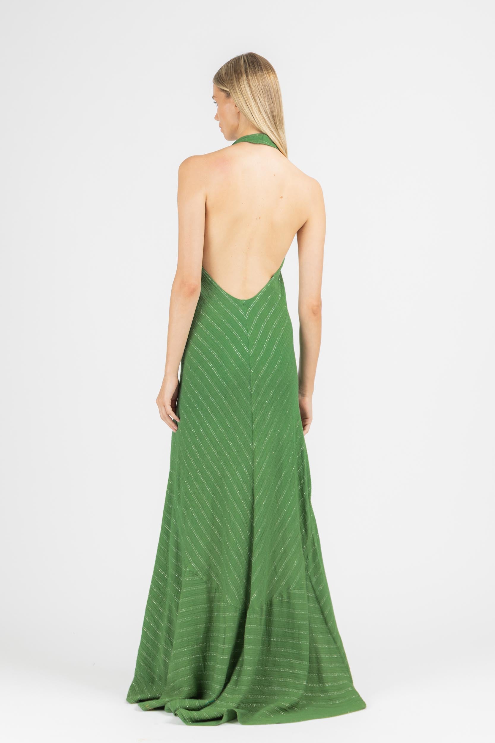 MAXI DRESS WITH OPEN BACK