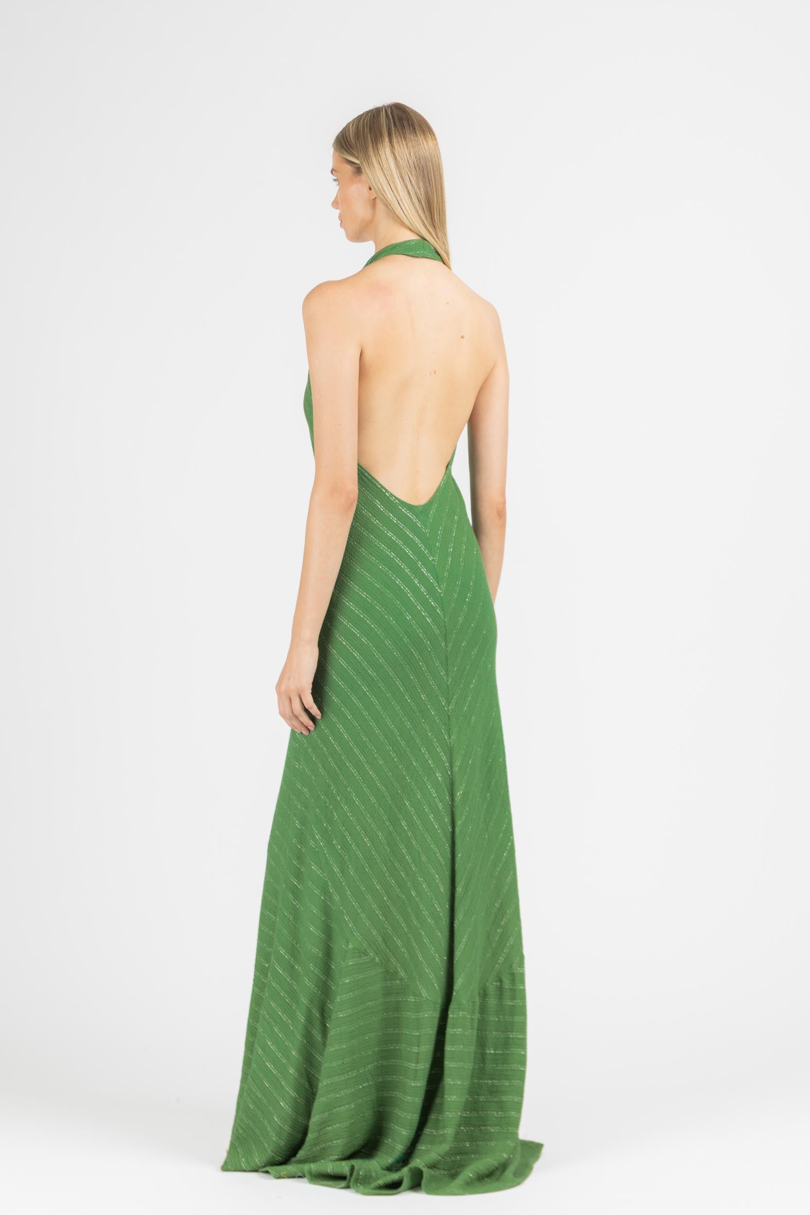 MAXI DRESS WITH OPEN BACK