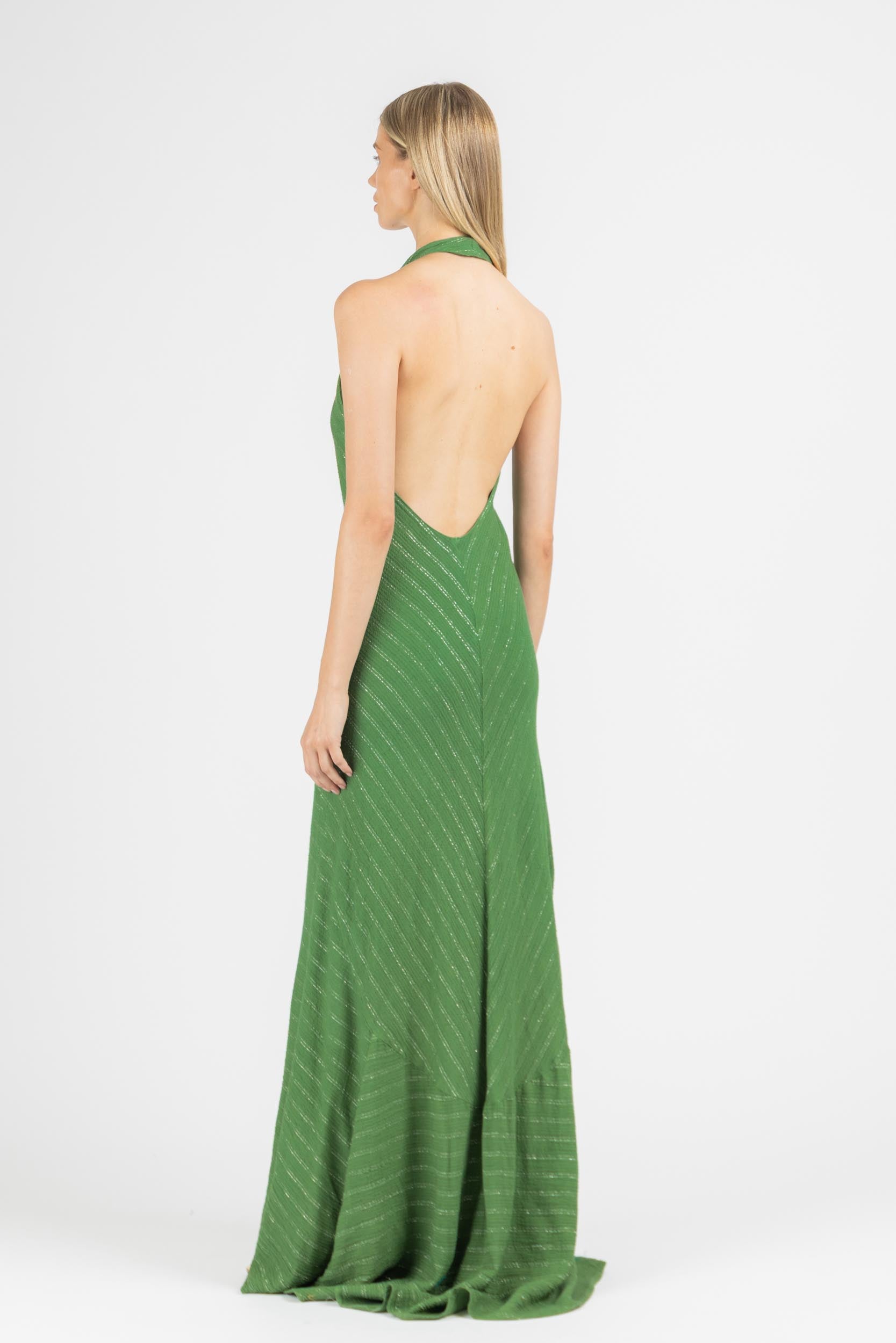 MAXI DRESS WITH OPEN BACK