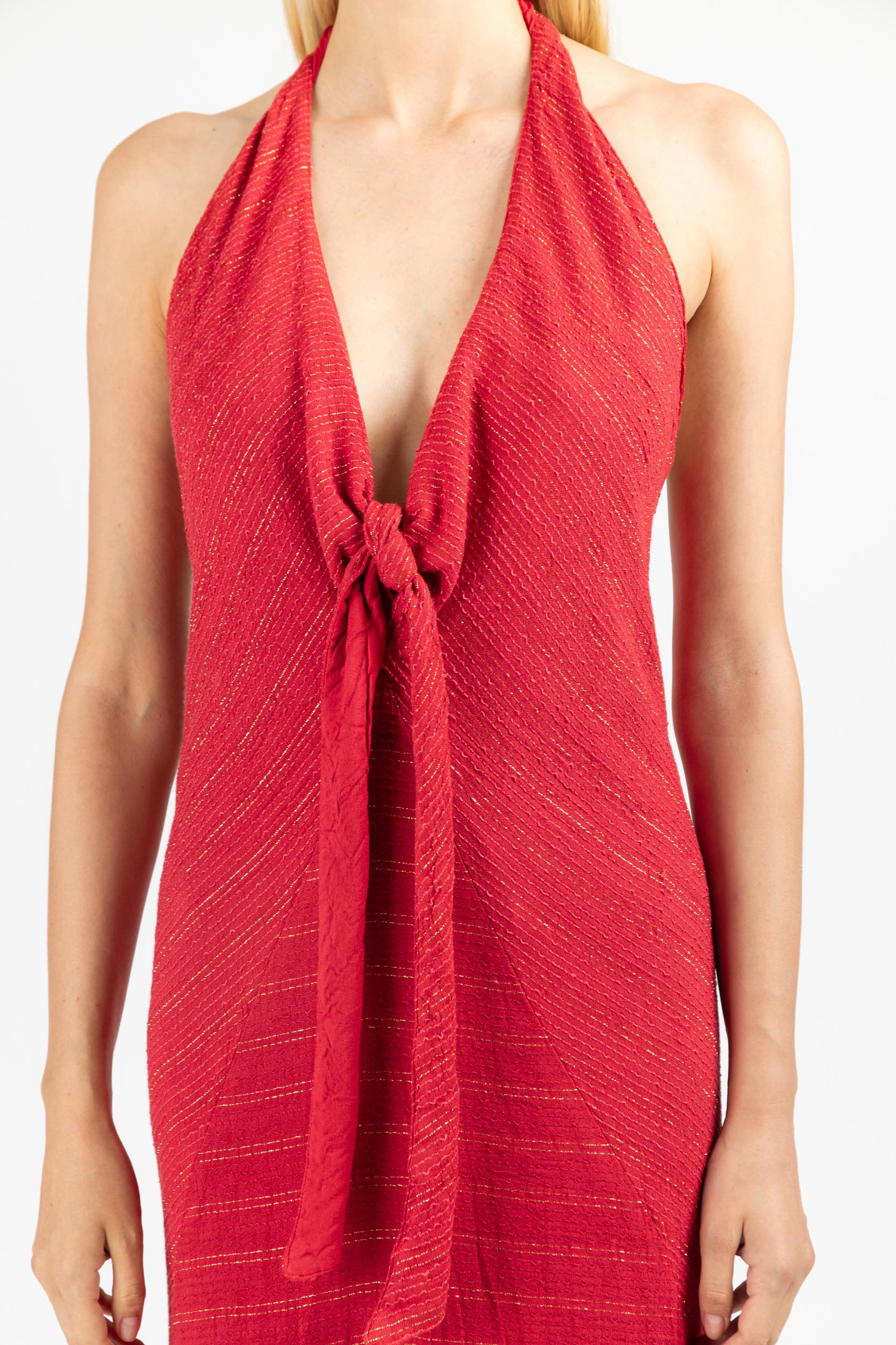 MAXI DRESS WITH OPEN BACK