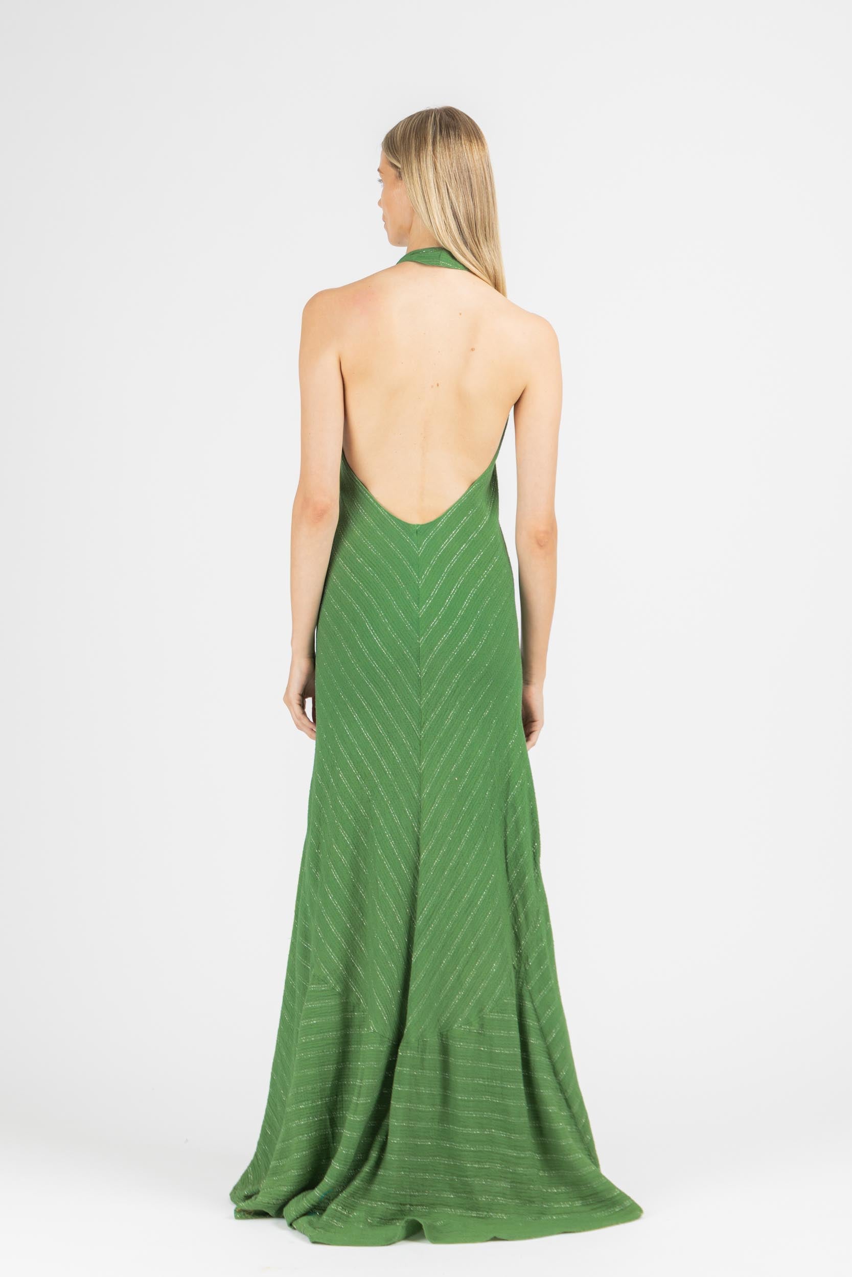 MAXI DRESS WITH OPEN BACK