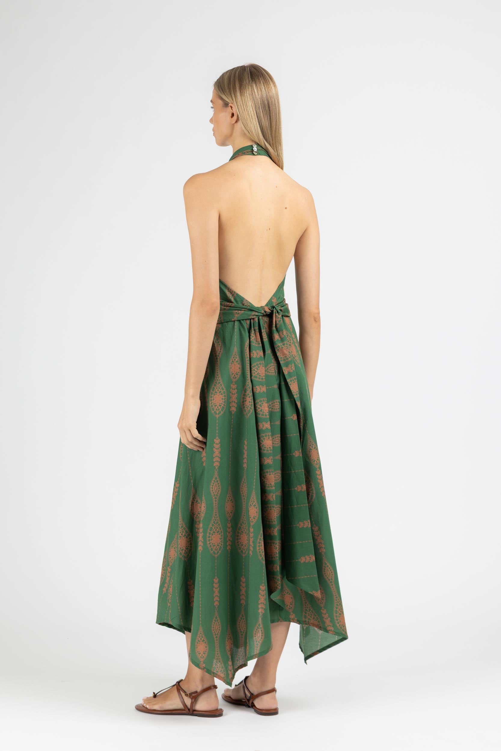 MAXI DRESS WITH OPEN BACK