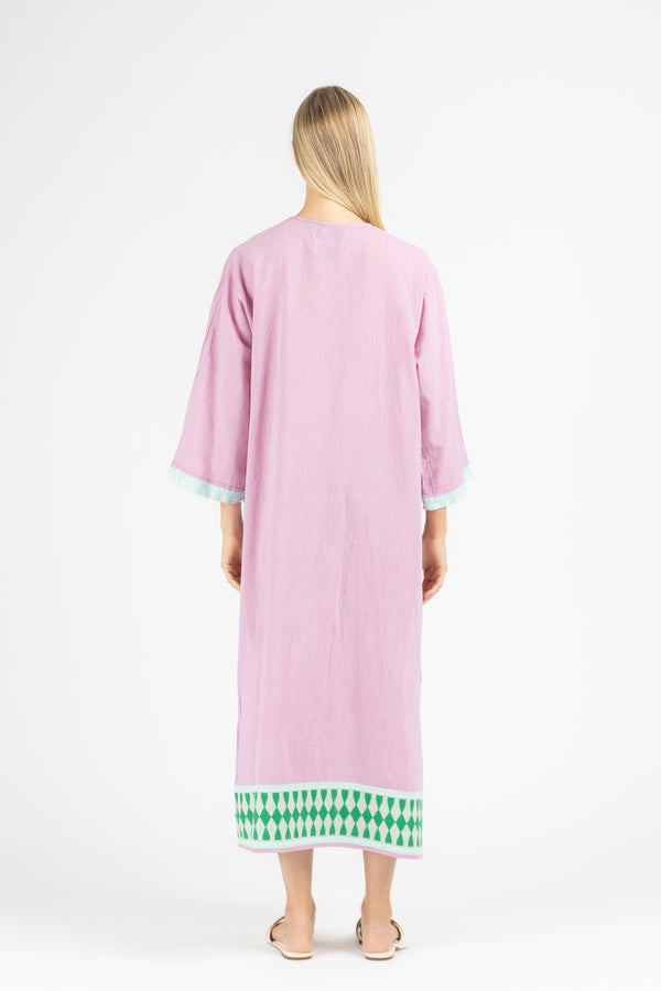 MAXI DRESS WITH SLEEVES