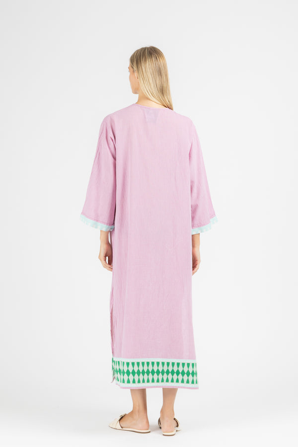 MAXI DRESS WITH SLEEVES