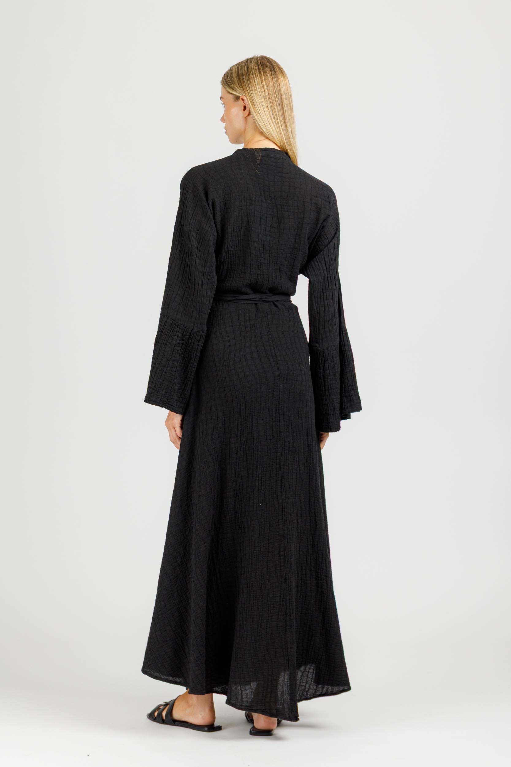 WRAP MAXI DRESS