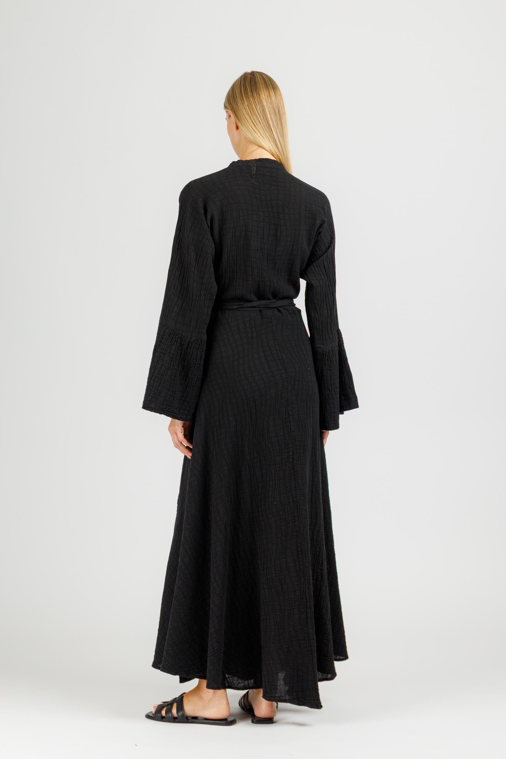 WRAP MAXI DRESS
