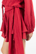 WRAP MAXI SKIRT