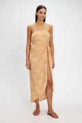 Mermaid Pareo Skirt - Camel - Pearl and Caviar
