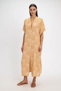 Mermaid Shirt Dress - Camel - Pearl and Caviar