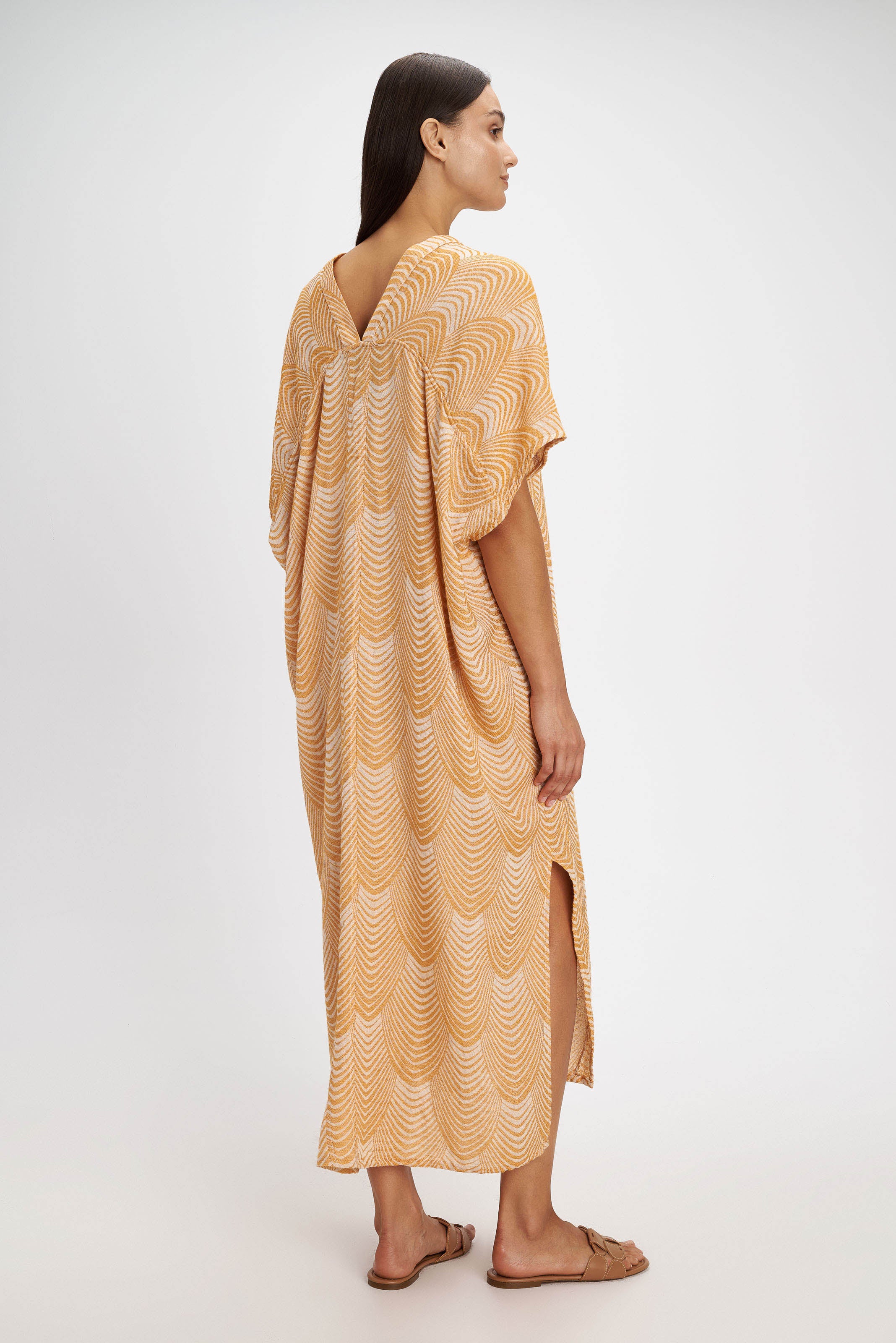 Mermaid Shirt Dress - Camel - Pearl and Caviar