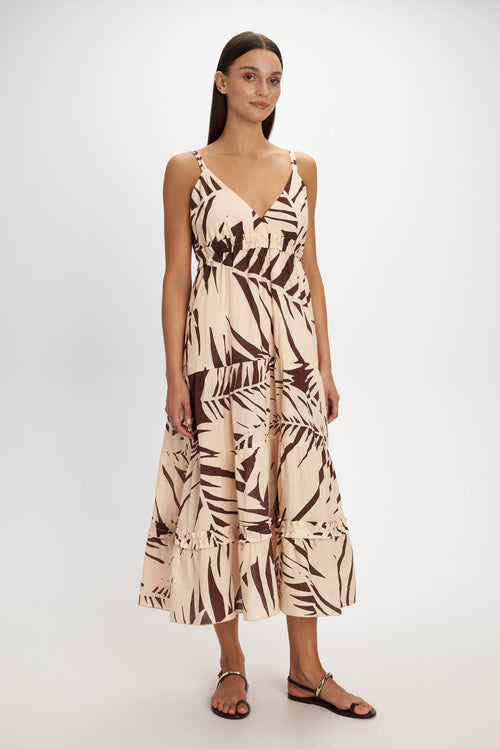 Apollonia Midi Dress - Pearl and Caviar