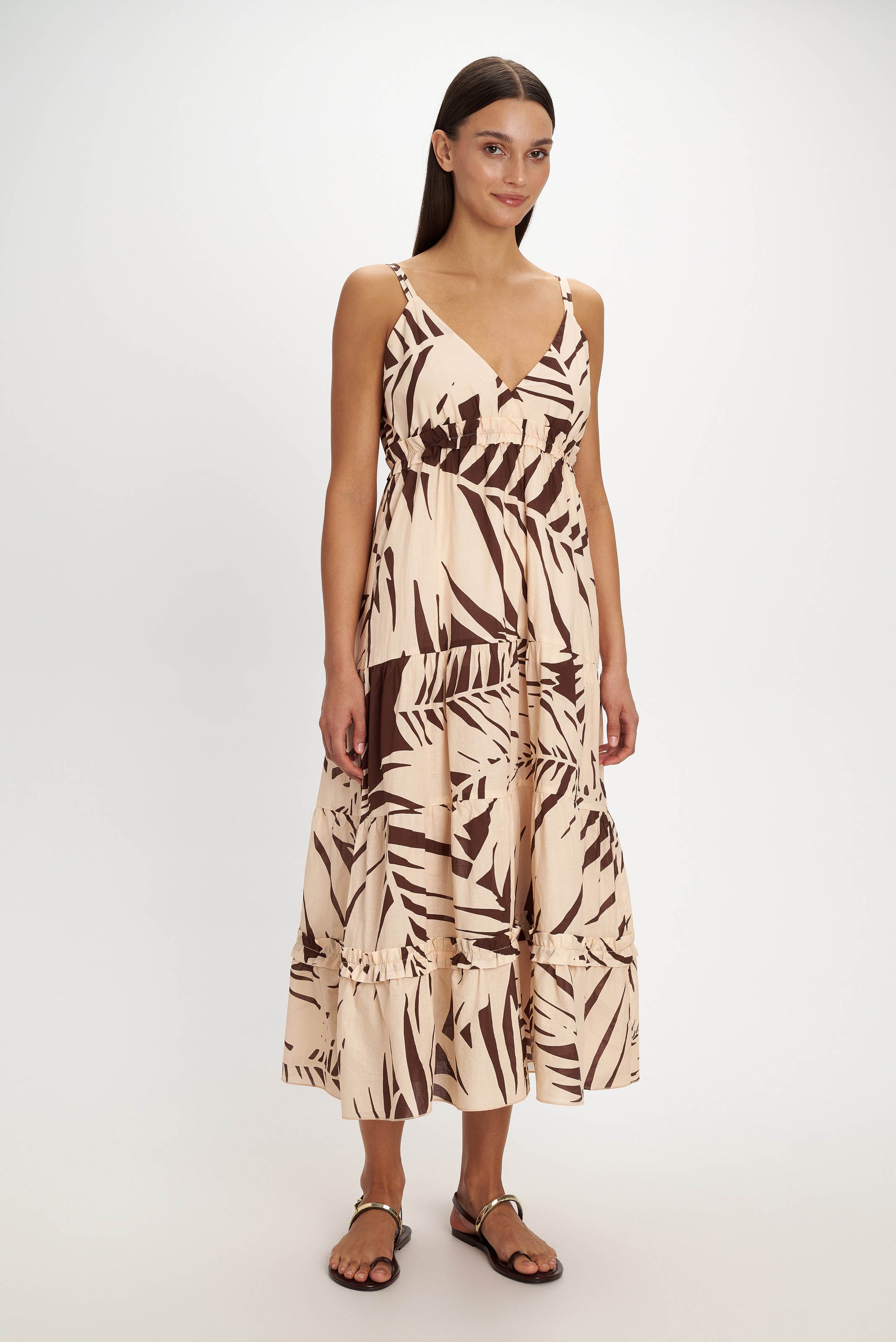 Apollonia Midi Dress - Pearl and Caviar