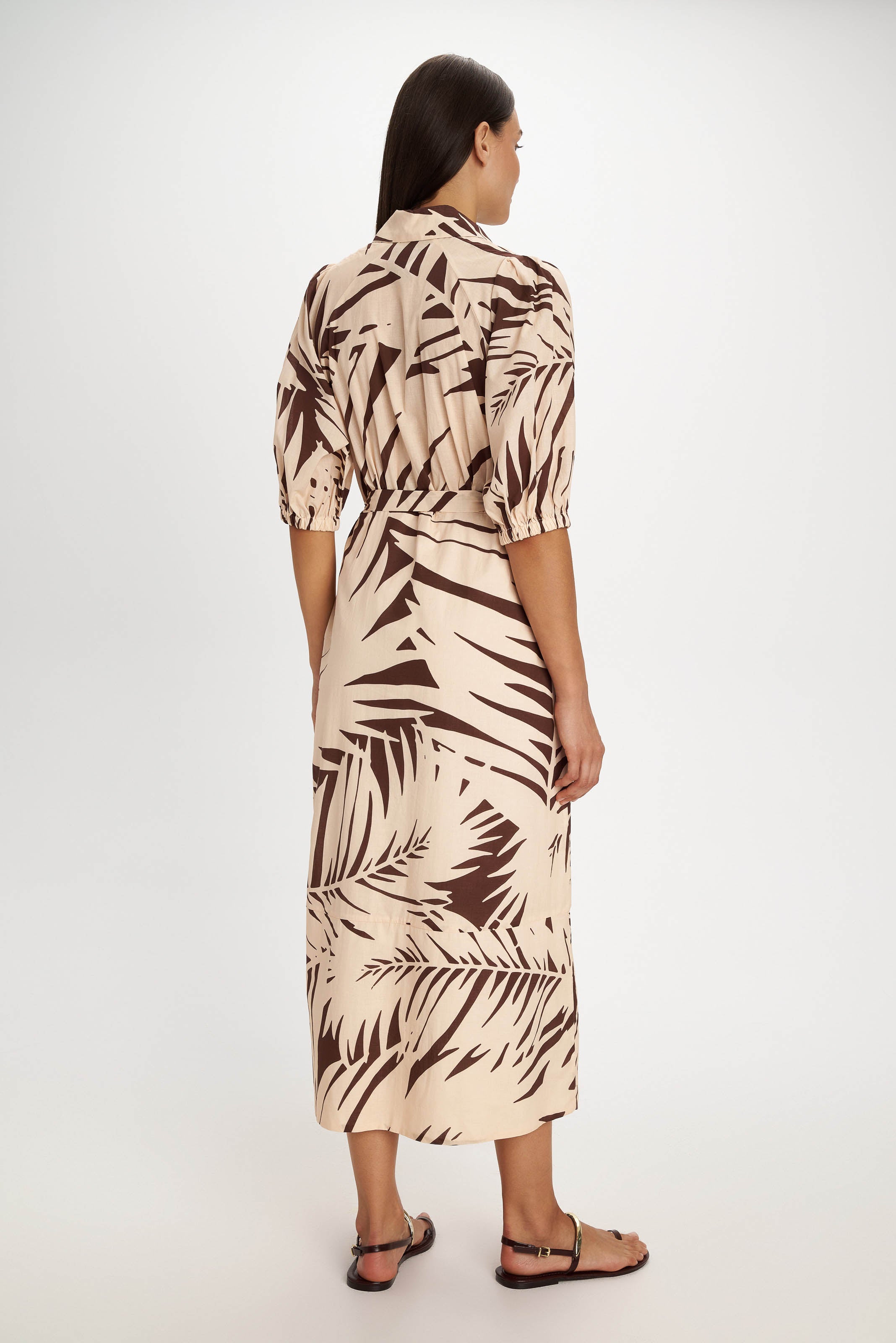 Apollonia Shirt Dress - Pearl and Caviar