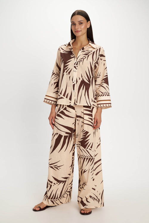 Apollonia Pants - Pearl and Caviar