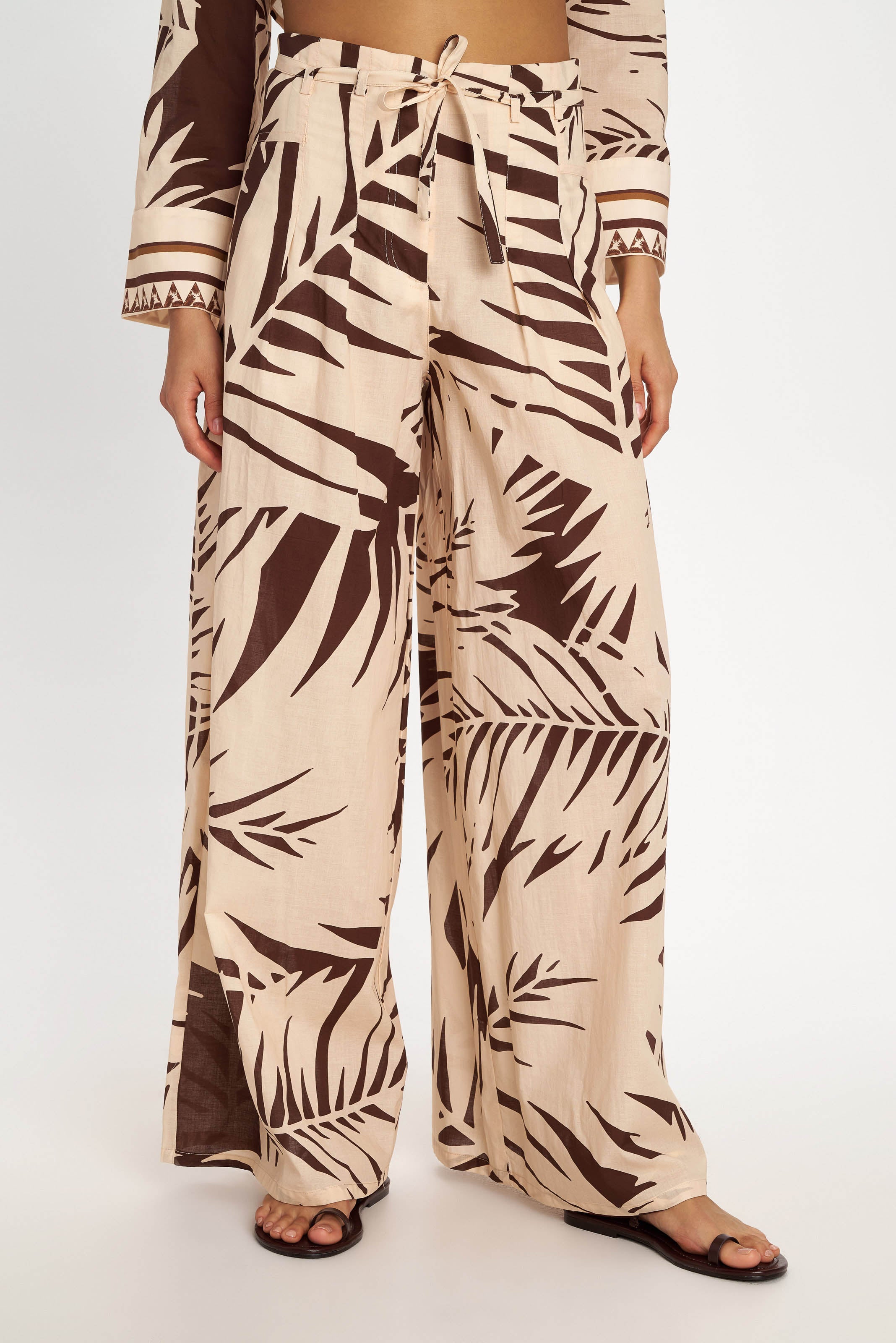 Apollonia Pants - Pearl and Caviar